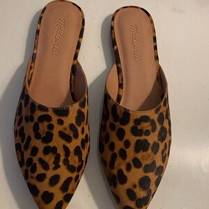 Madewell Animal Print Mules